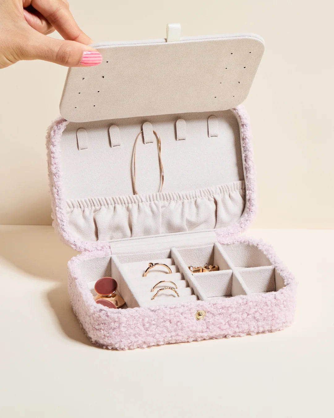 Brigitte Teddy Travel Jewelry Box