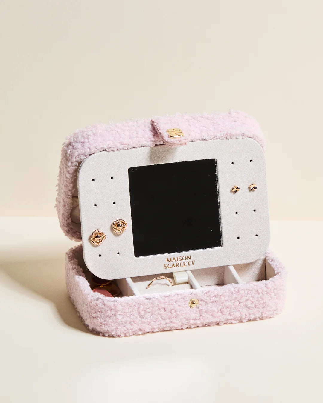 Brigitte Teddy Travel Jewelry Box