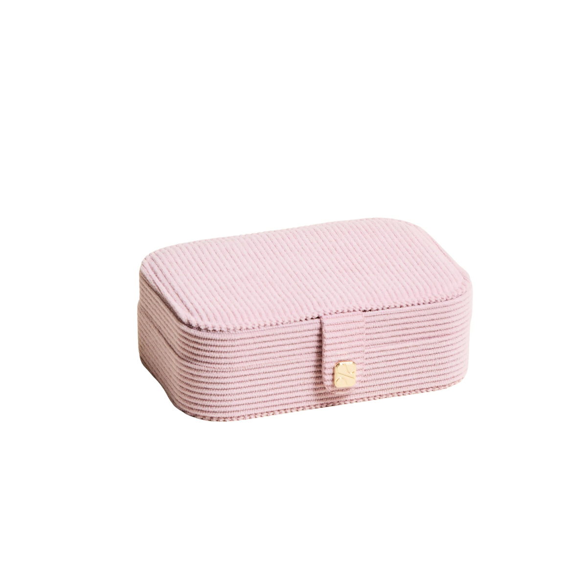 Brigitte Corduroy Travel Jewelry Box