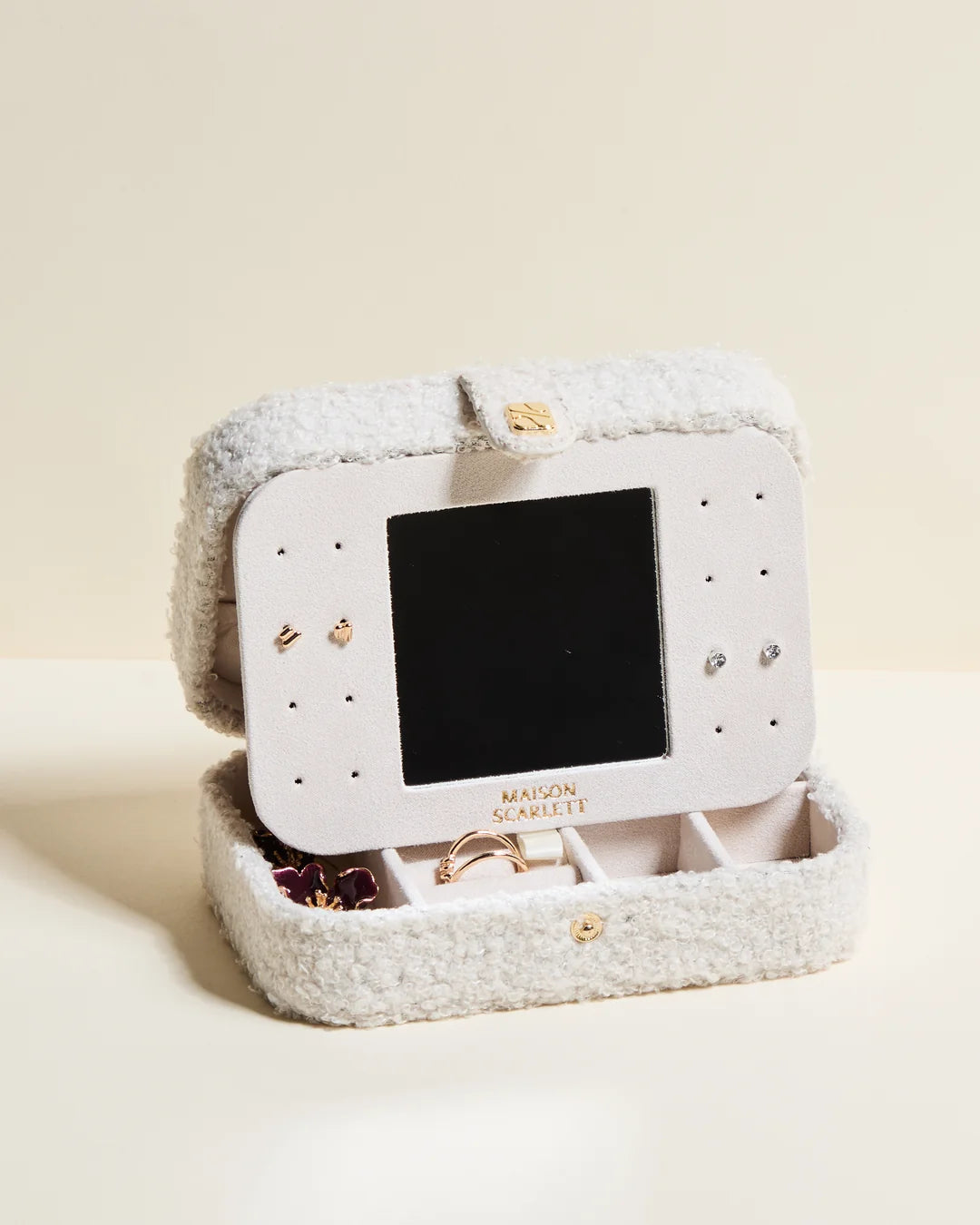 Brigitte Teddy Travel Jewelry Box