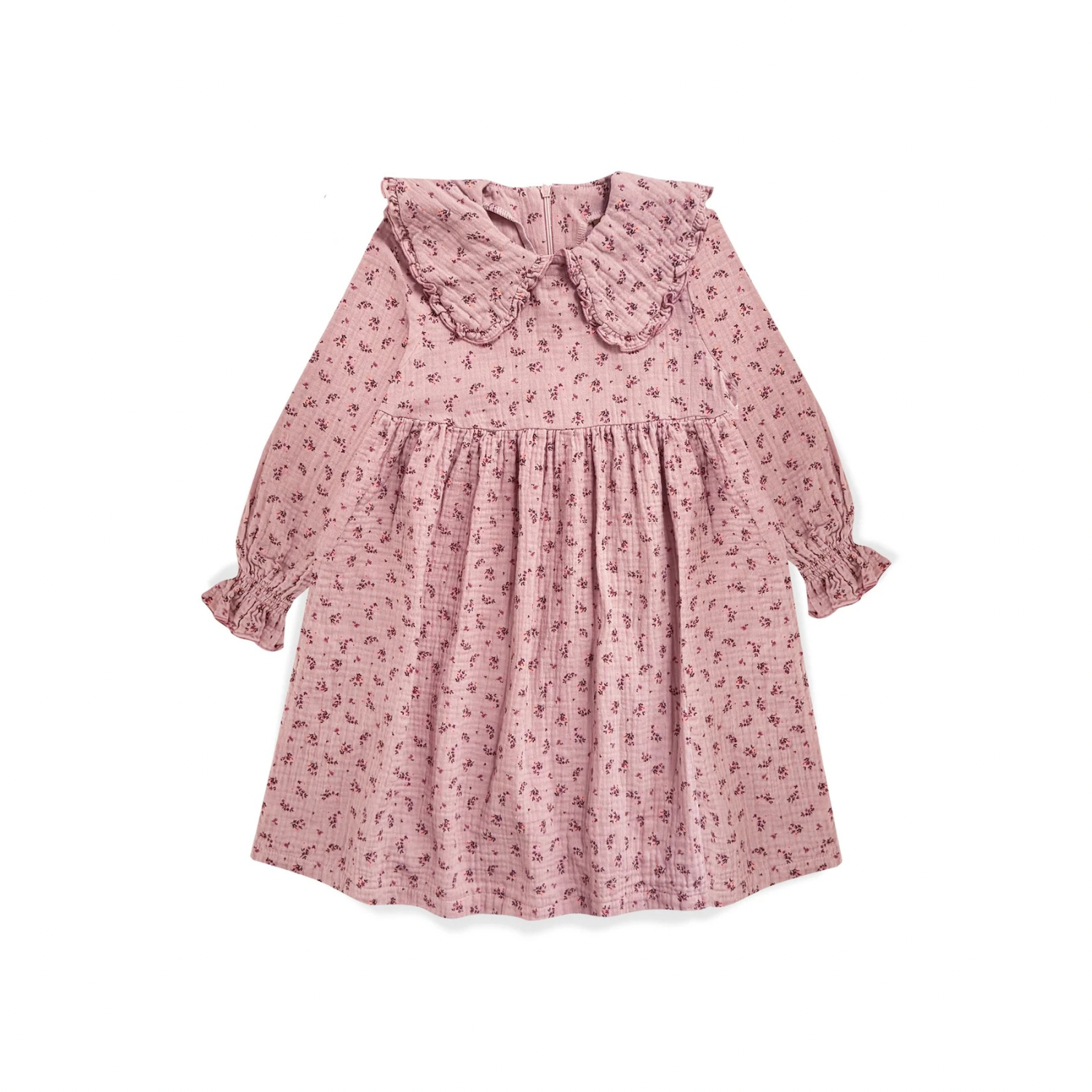 Muslin Dress | Pink Floral