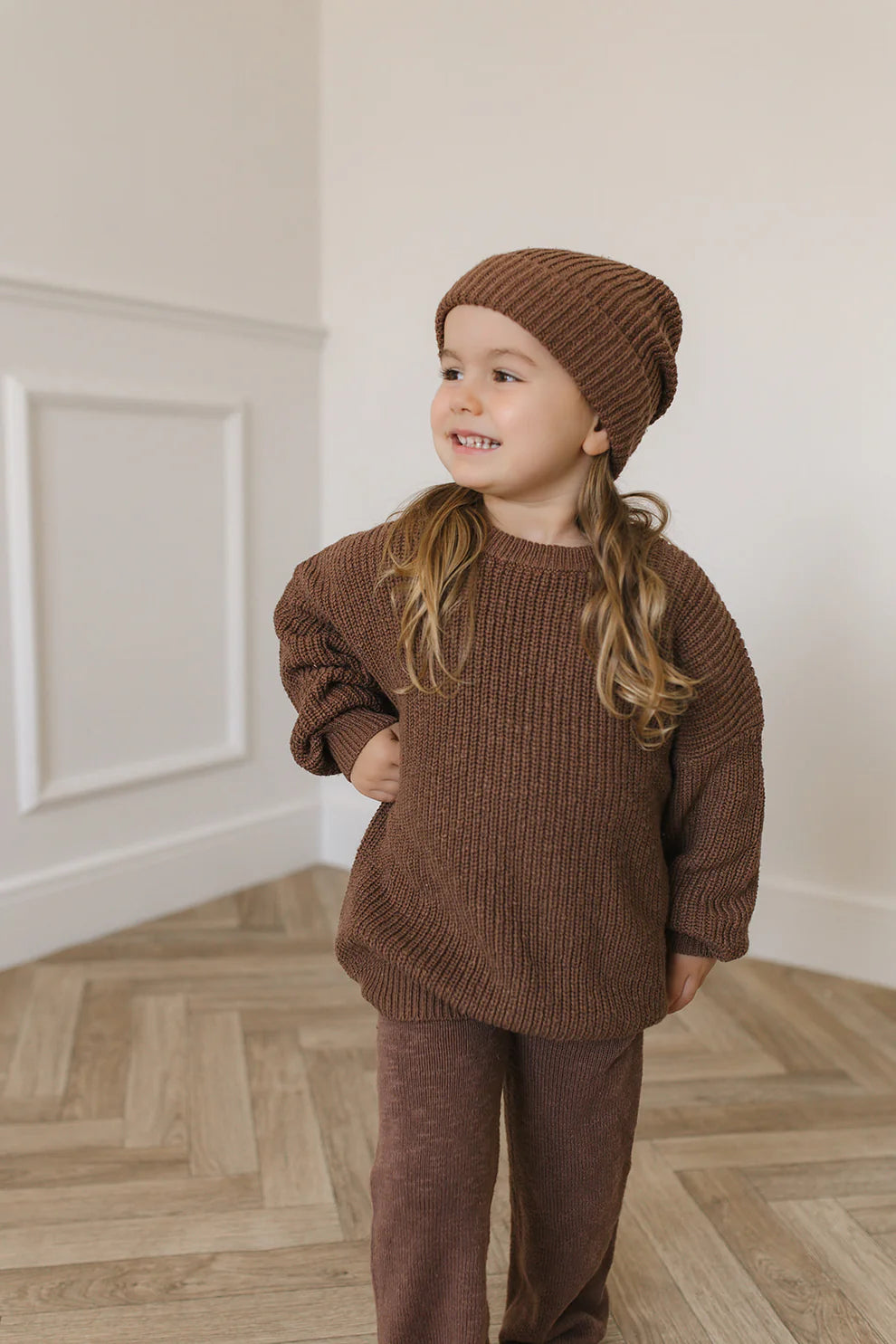 Teddy Jumper Set | Cocoa