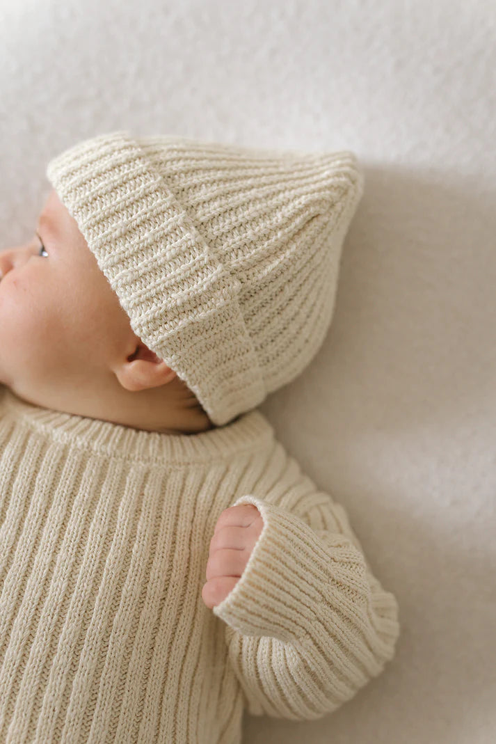 Teddy Beanie | Oatmeal