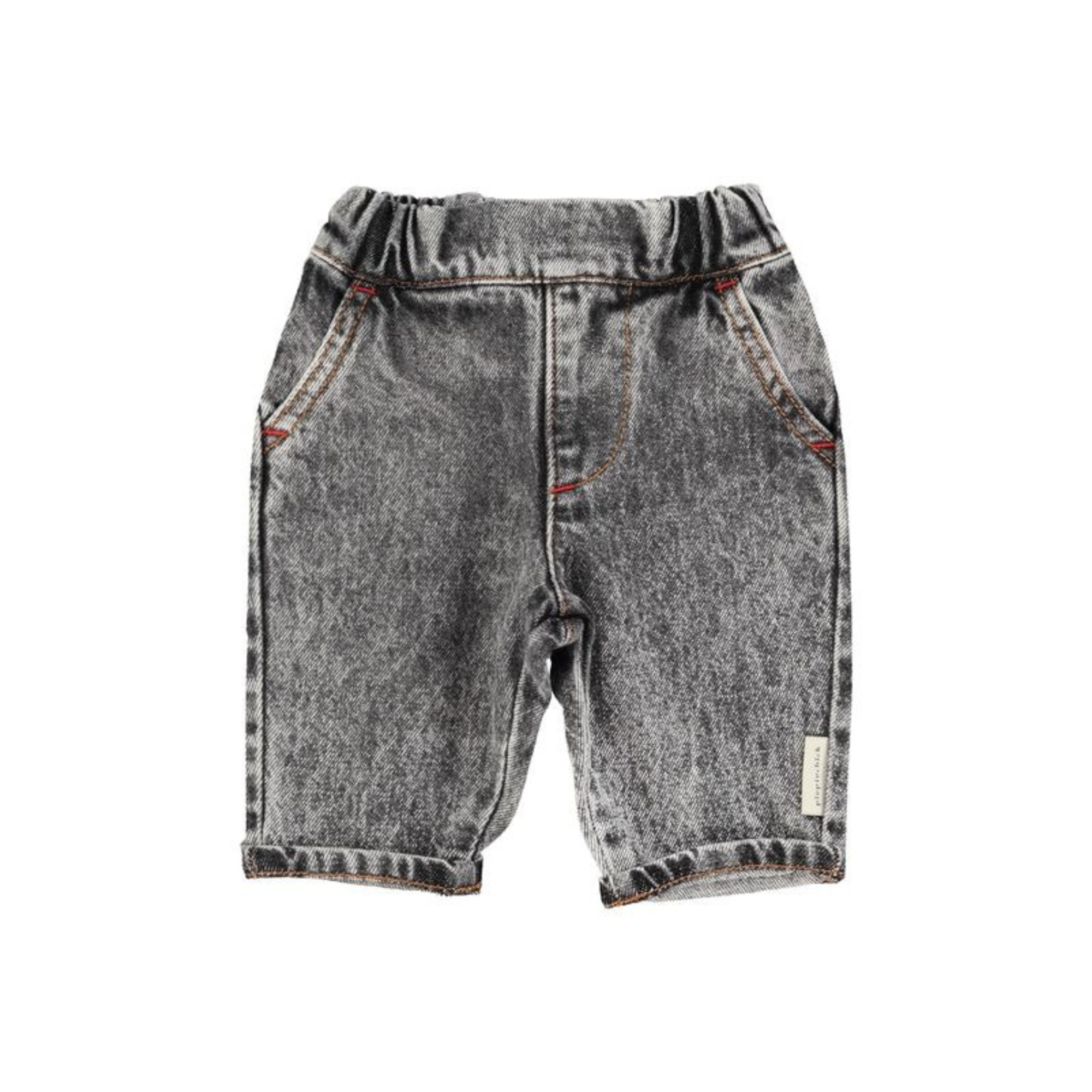 Baby Trouser | Washed Black Denim
