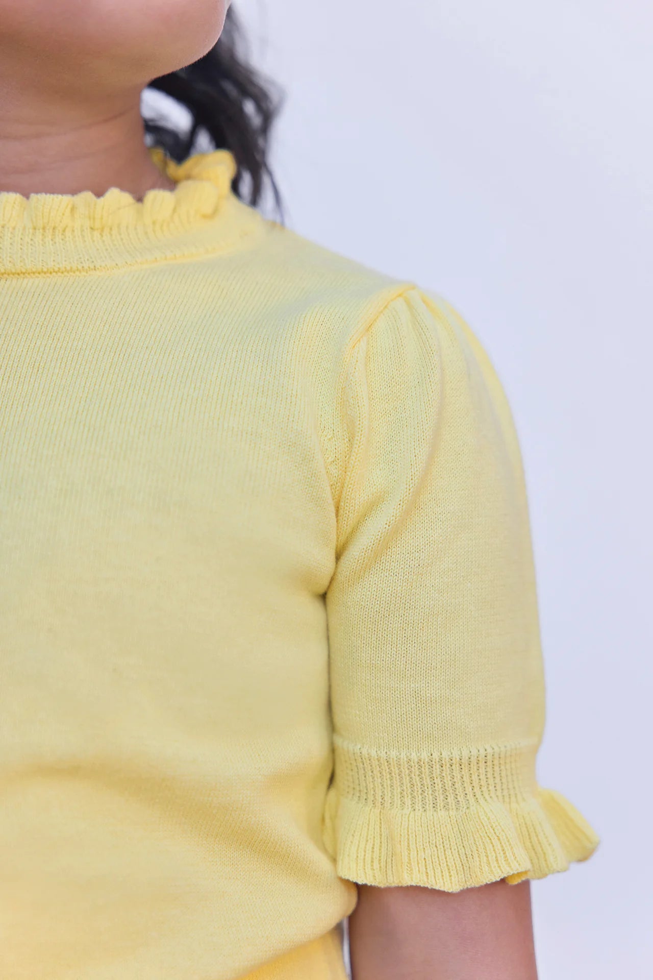 Ruffle Sweater | Citrus