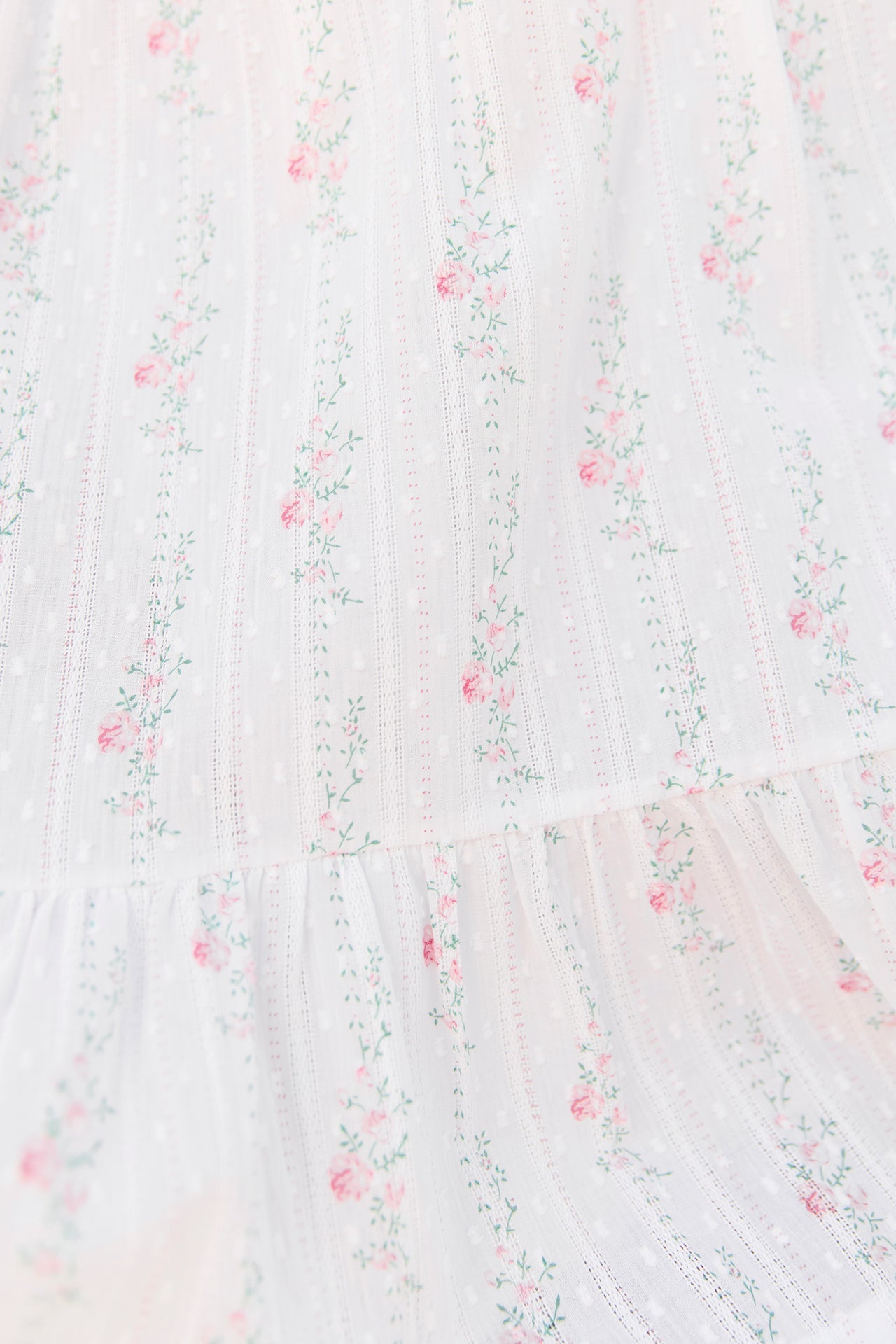 Floral Dress | White