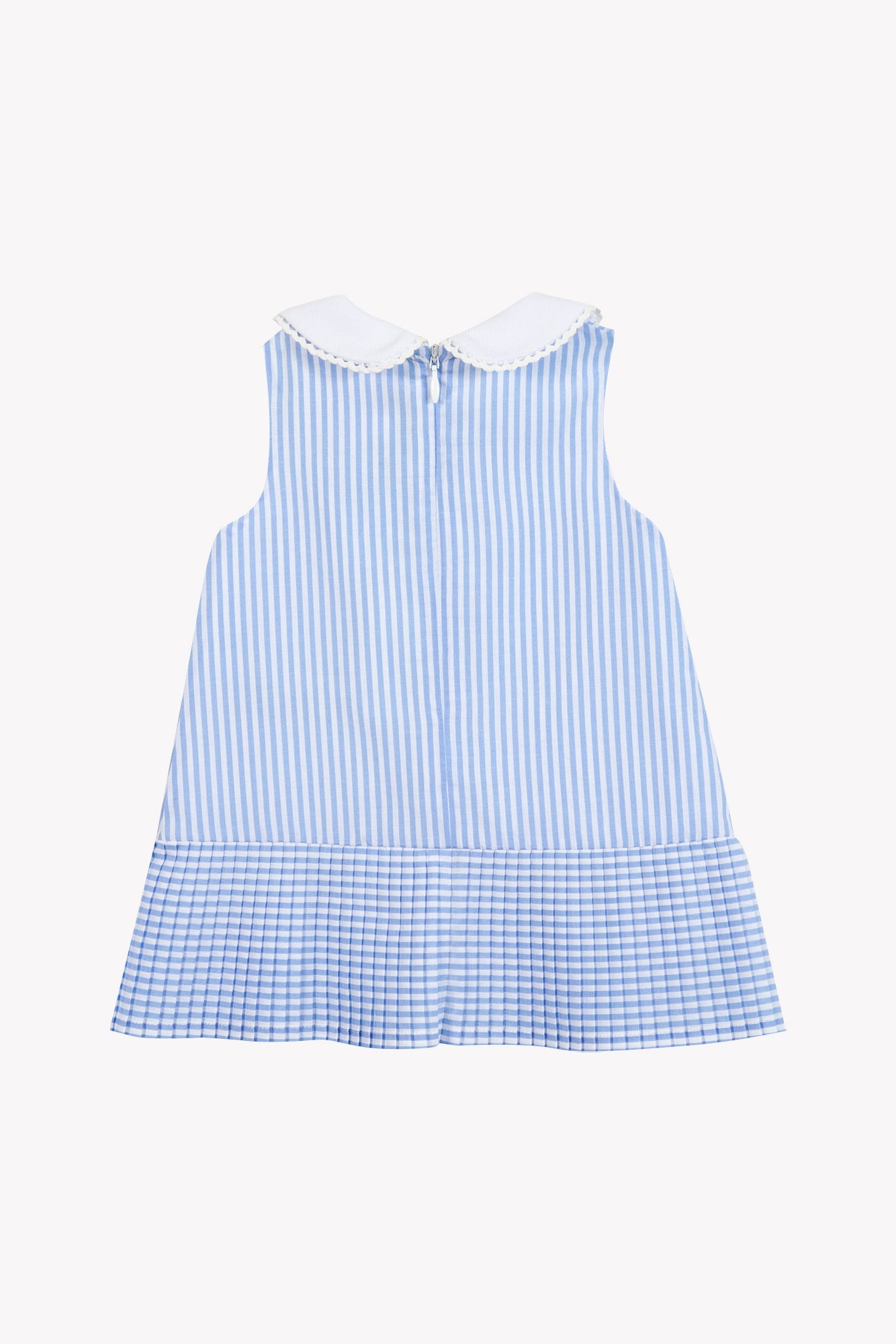 Striped Sleeveless Dress | Blue
