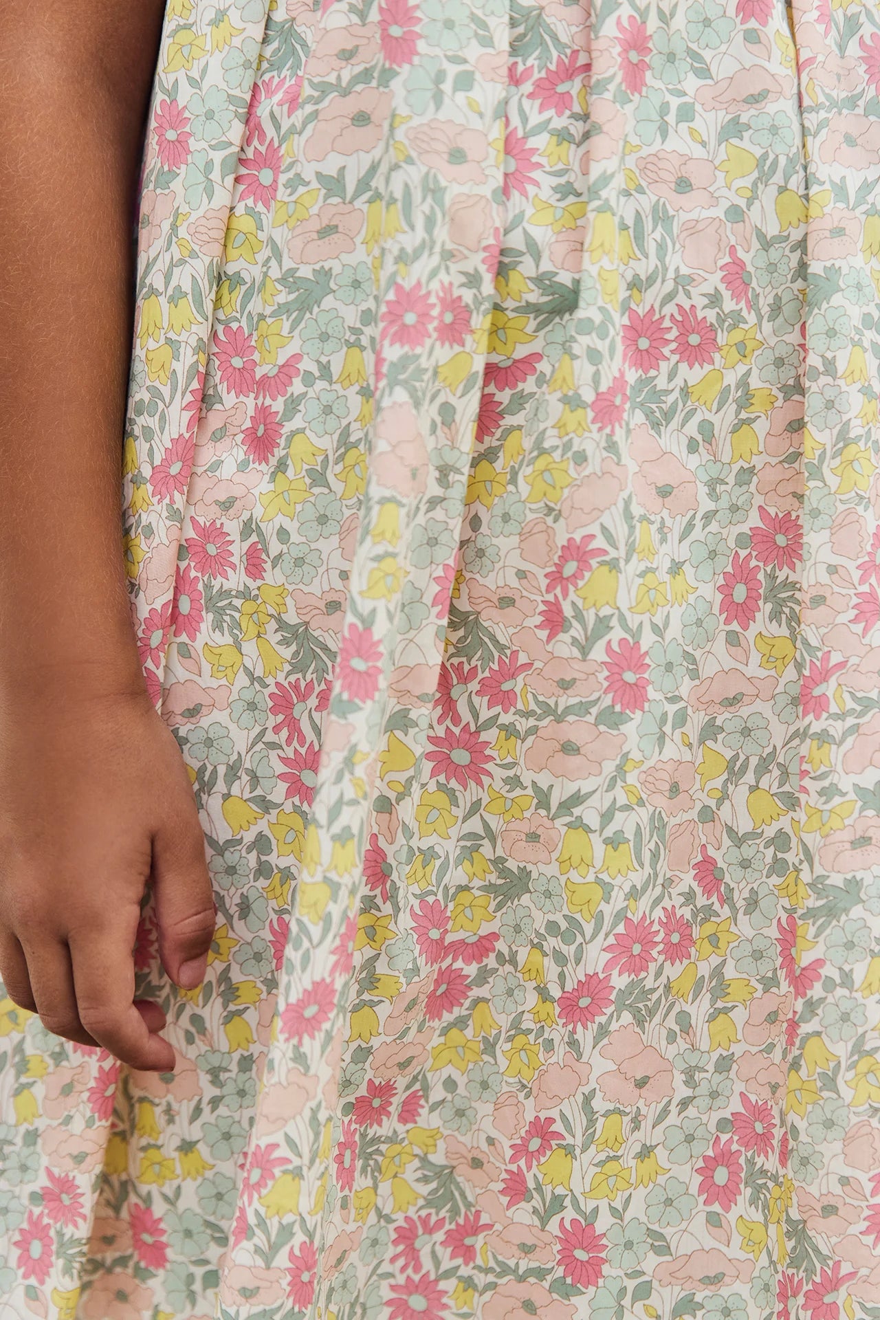 Printed A-Line Dress | Citrus