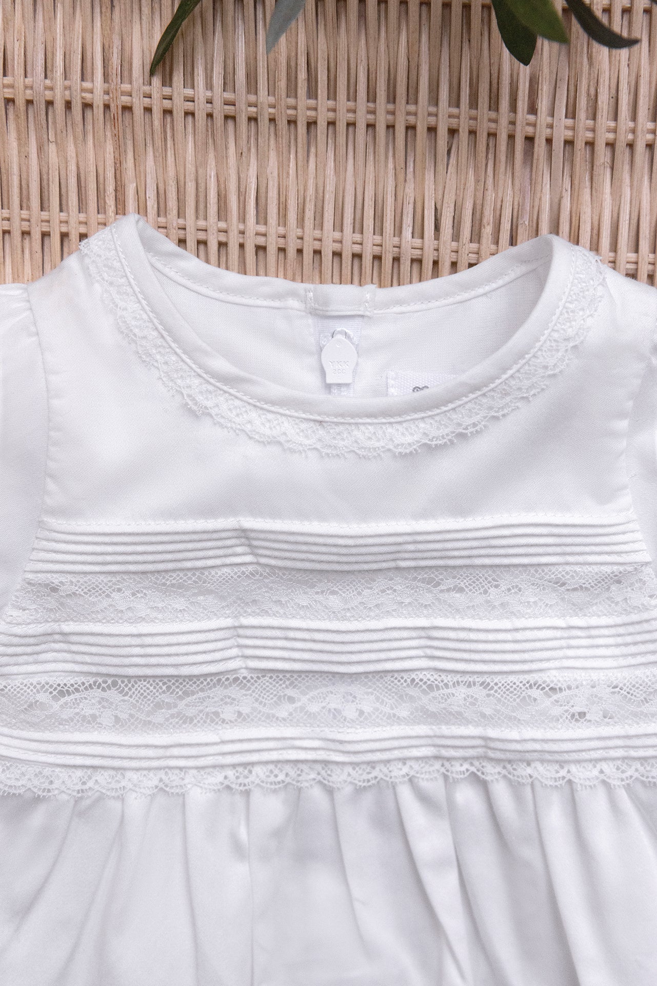 Ruffled Baby Jumpsuit | Ecru