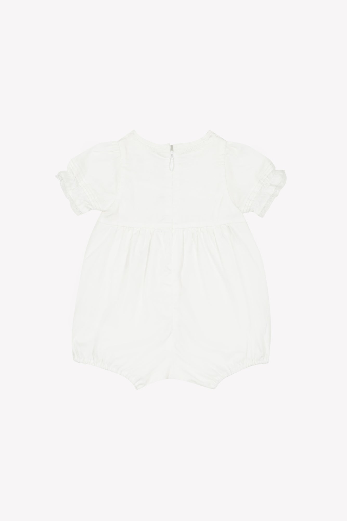 Ruffled Baby Jumpsuit | Ecru
