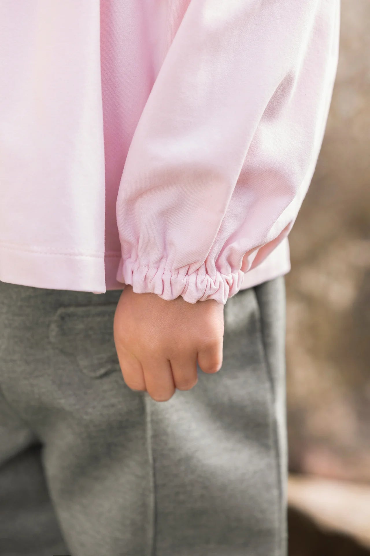 Smock Blouse | Blush Pink