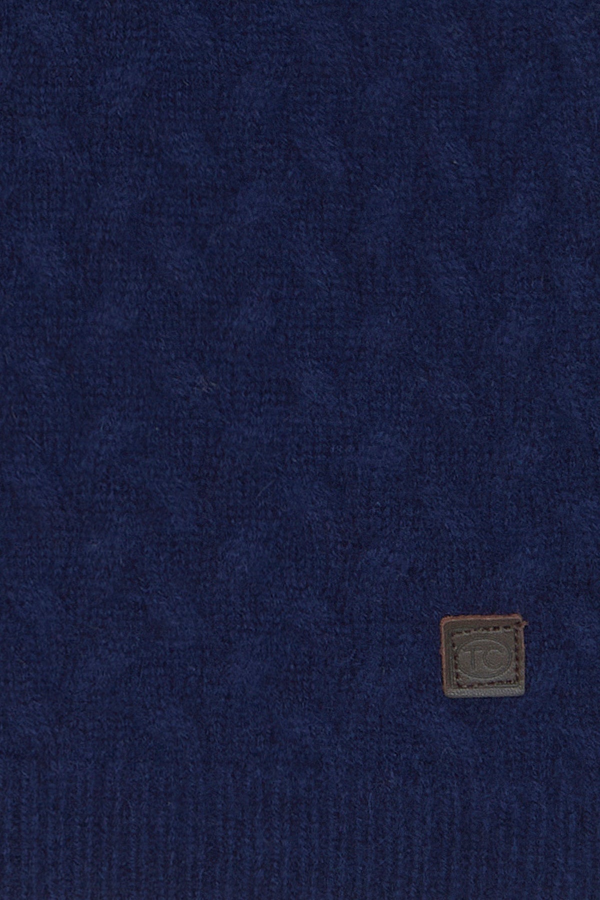 Braided Wool Sweater | Navy