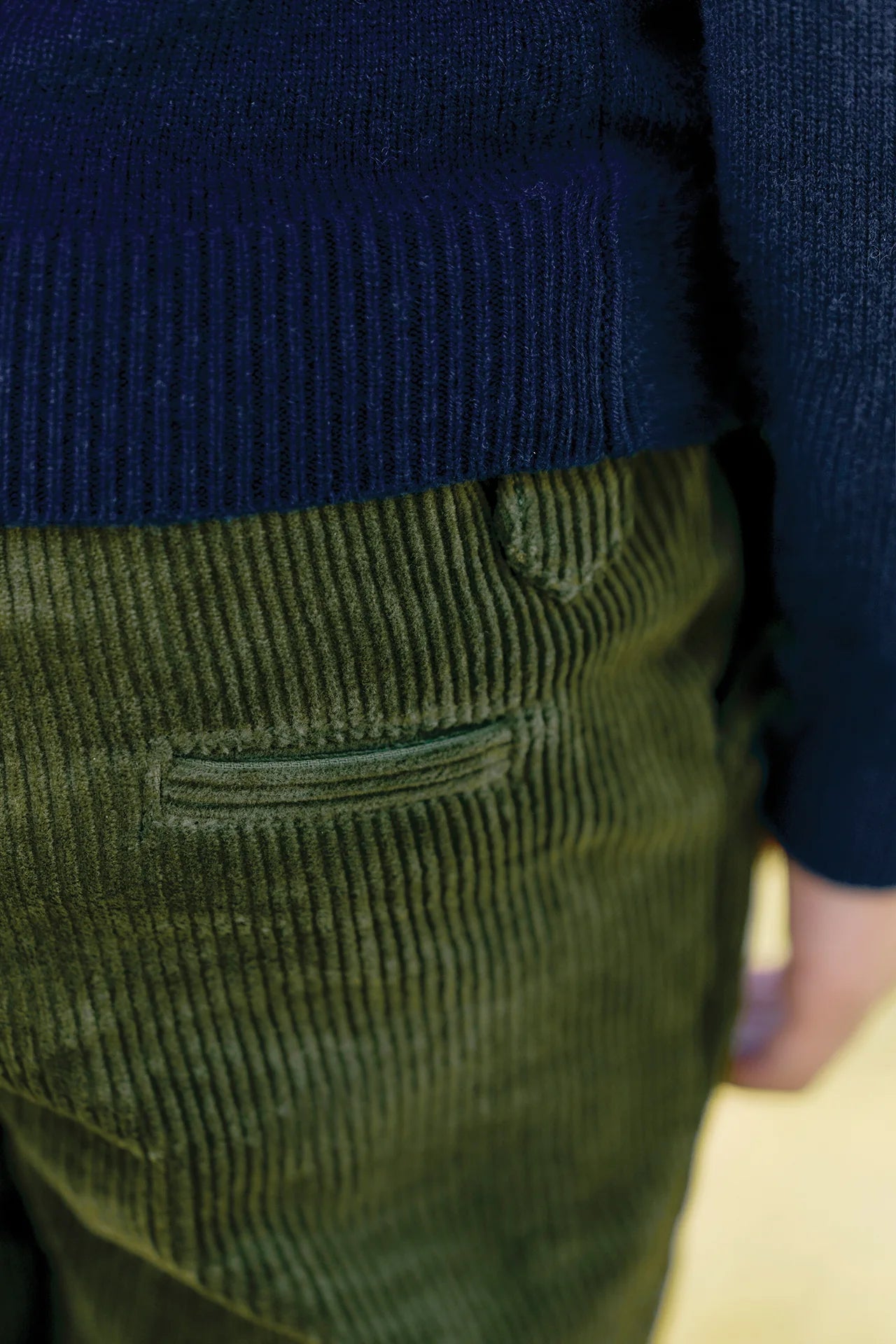 Corduroy Trousers | Olive