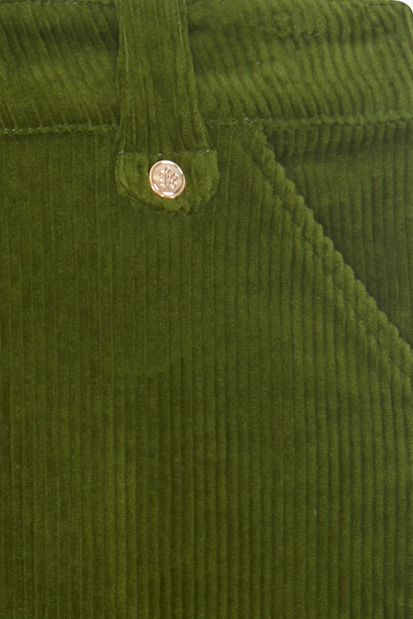 Corduroy Trousers | Olive