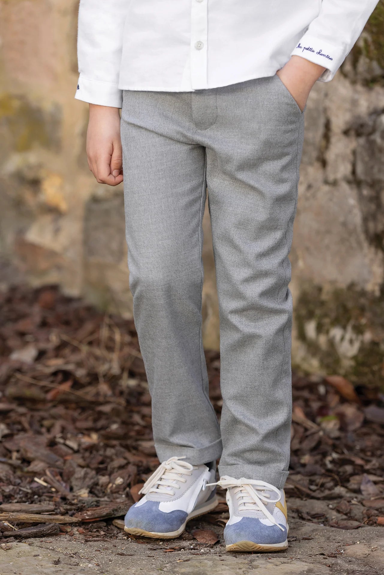 Tailored Trousers | Grey