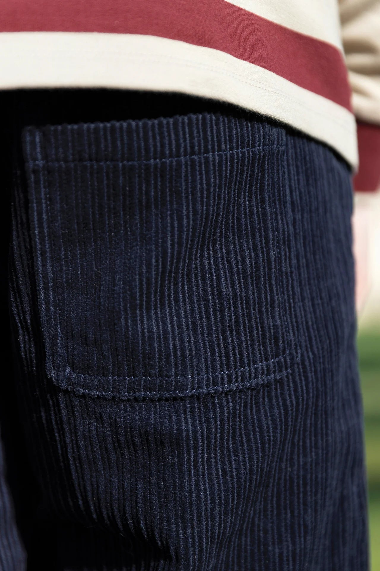 Corduroy Trousers | Navy