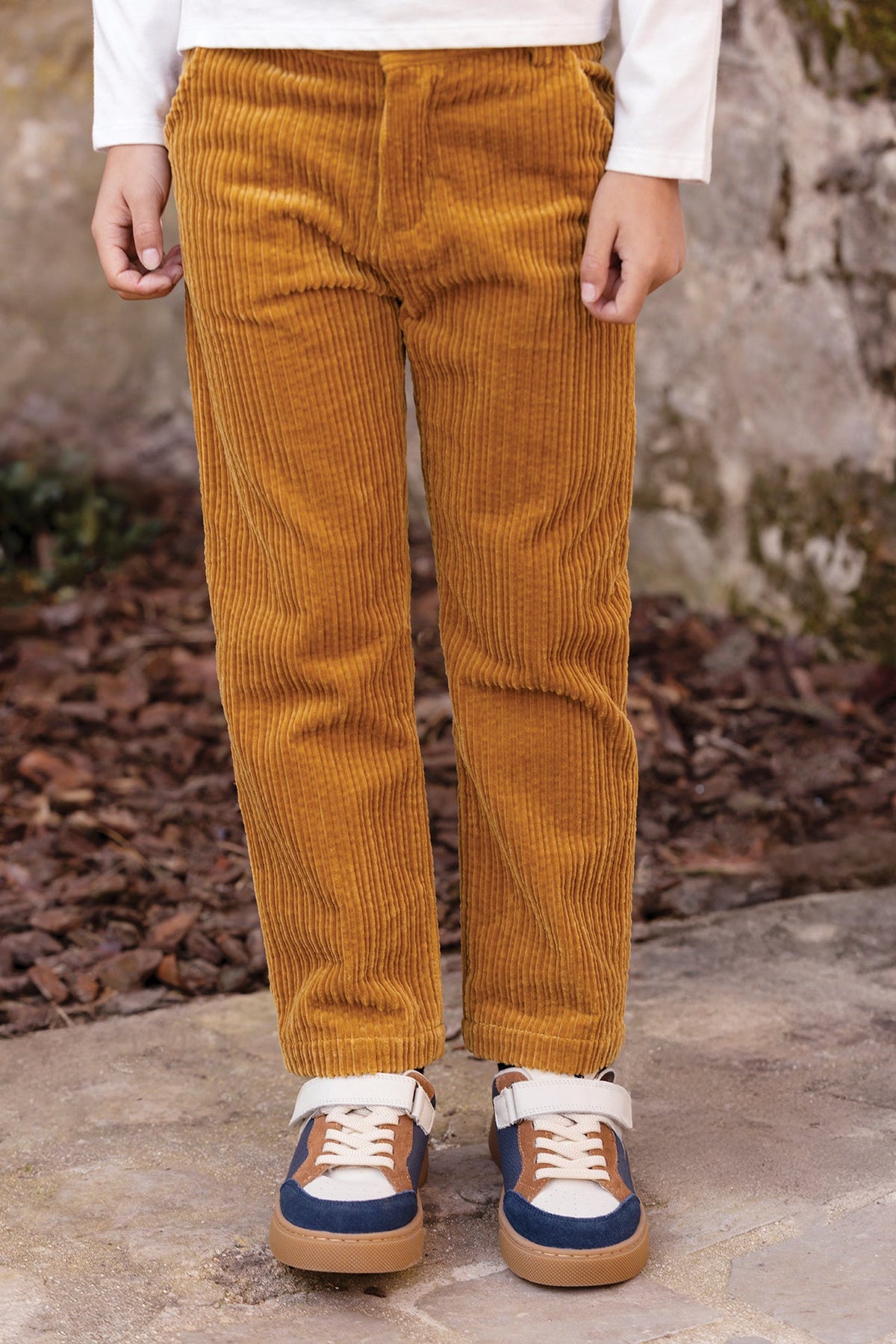 Corduroy Trousers | Mustard