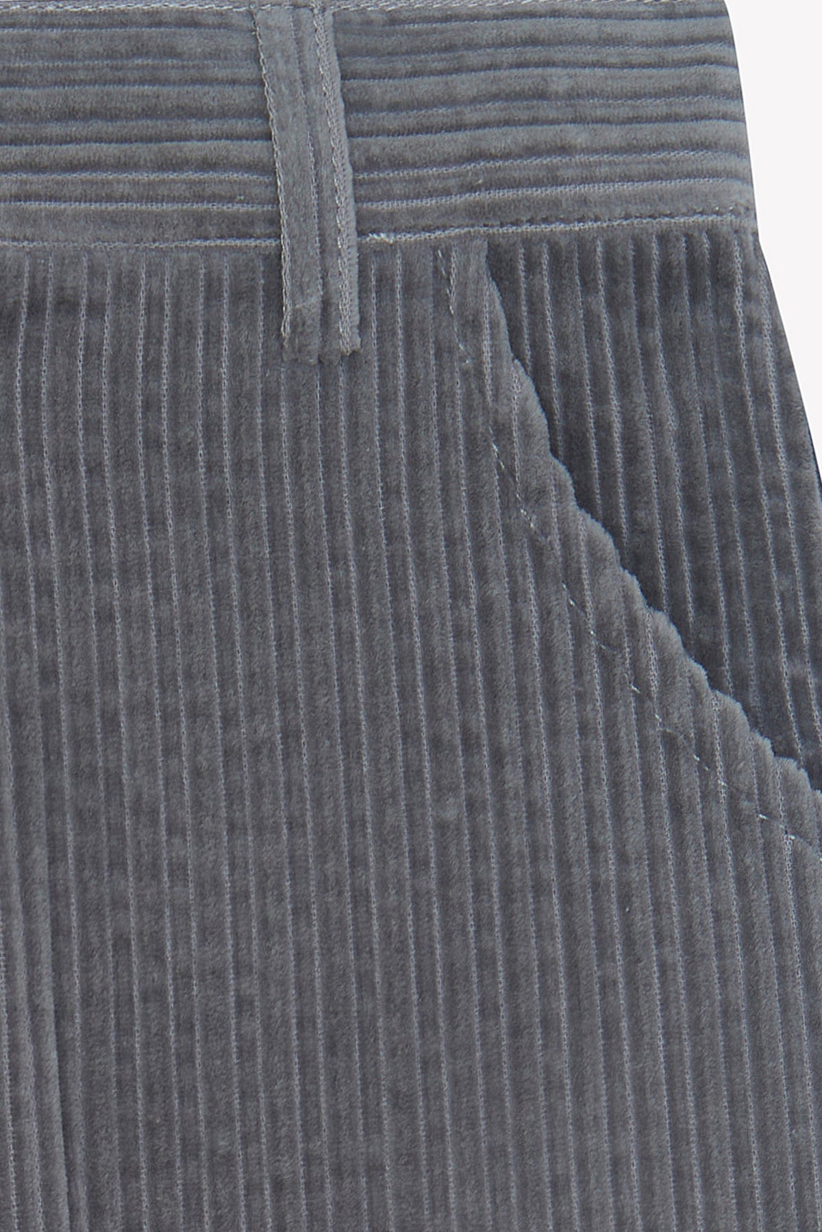 Corduroy Trousers | Grey