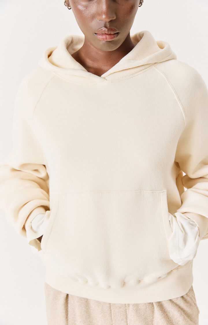 Womens Cojtown Hoodie | Ecru