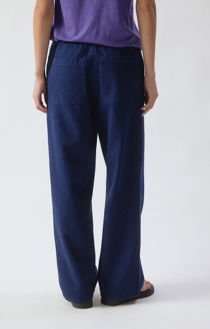 Womens Comow Trousers | Raw Blue