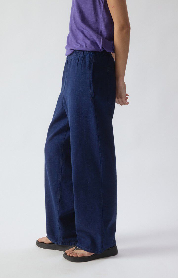 Womens Comow Trousers | Raw Blue