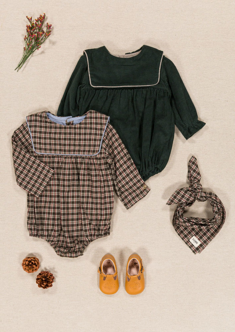 Sisi Romper | Tartan