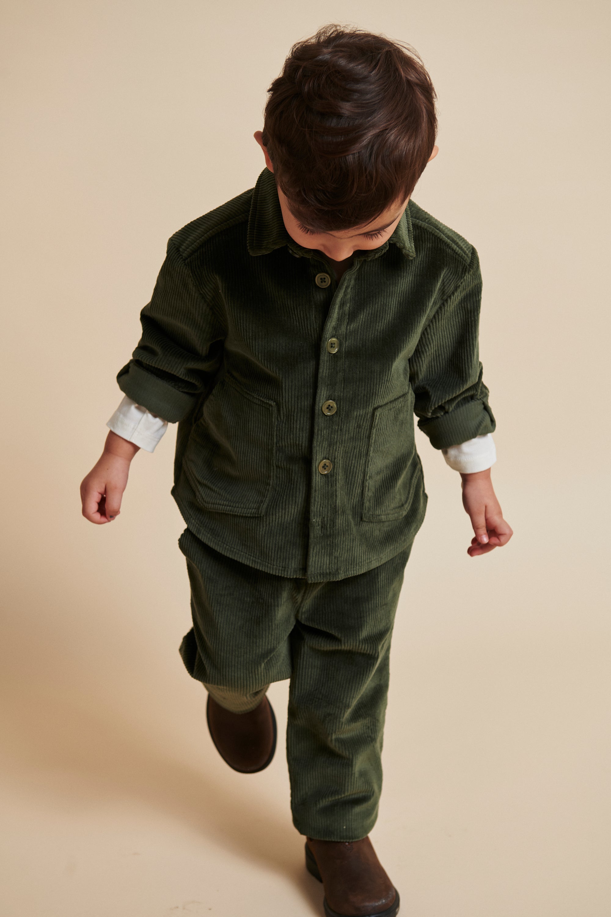 Corduroy Pant | Dark Green