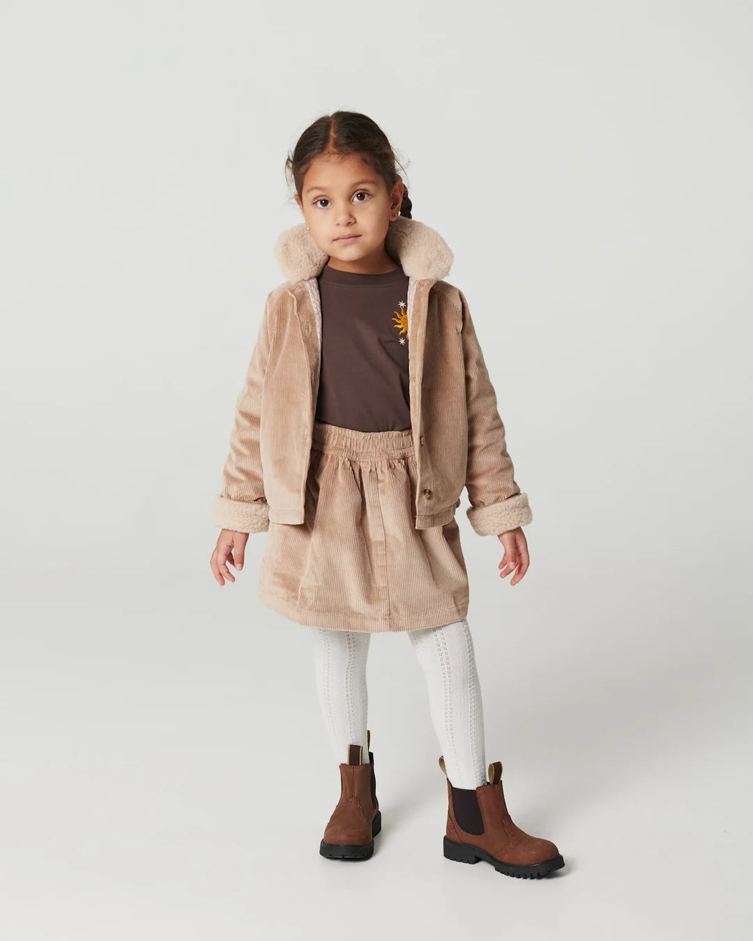 Corduroy Jacket | Beige