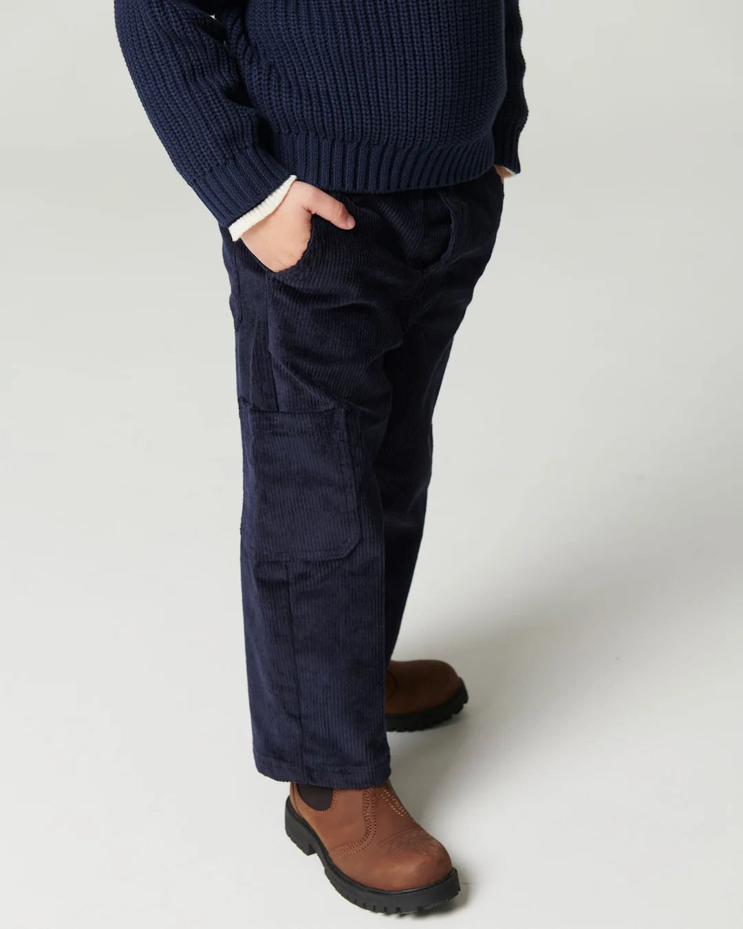 Corduroy Set | Navy