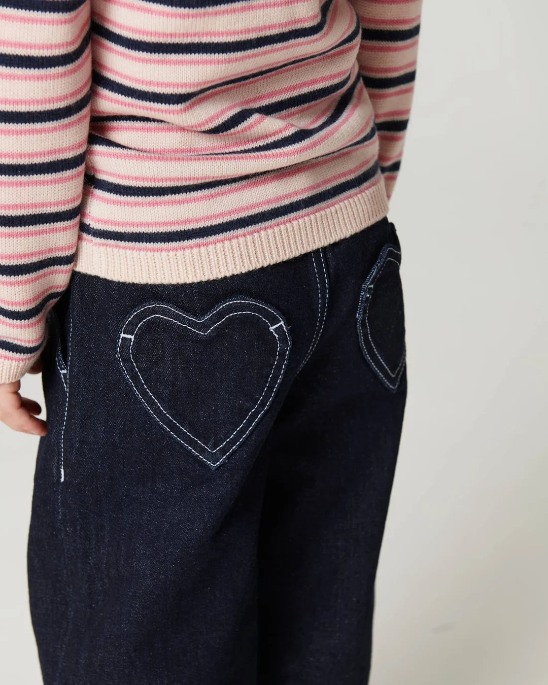 Balloon Denim Pants | Raw Denim