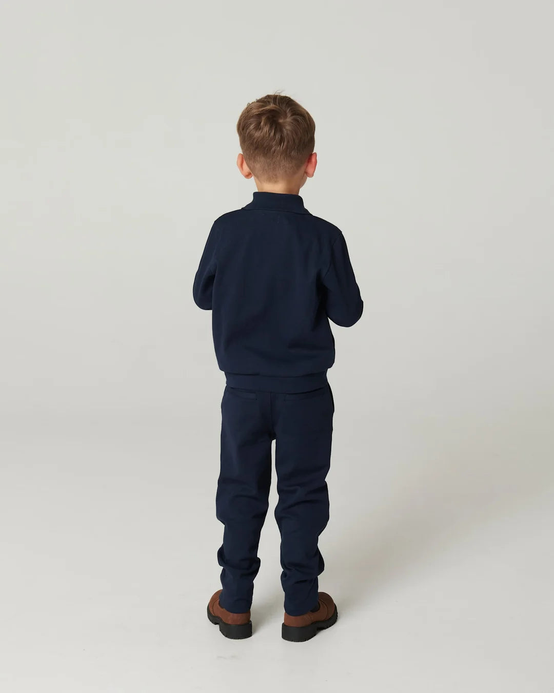 Super Stretchy High School Cardigan | Navy