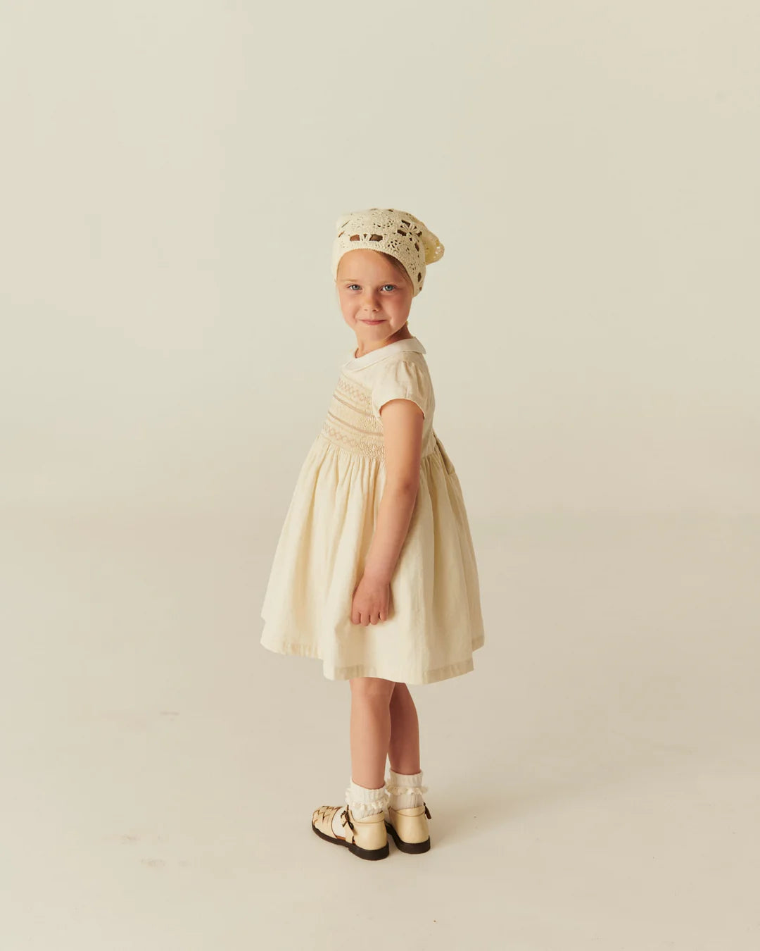 Smock Dress | Cream