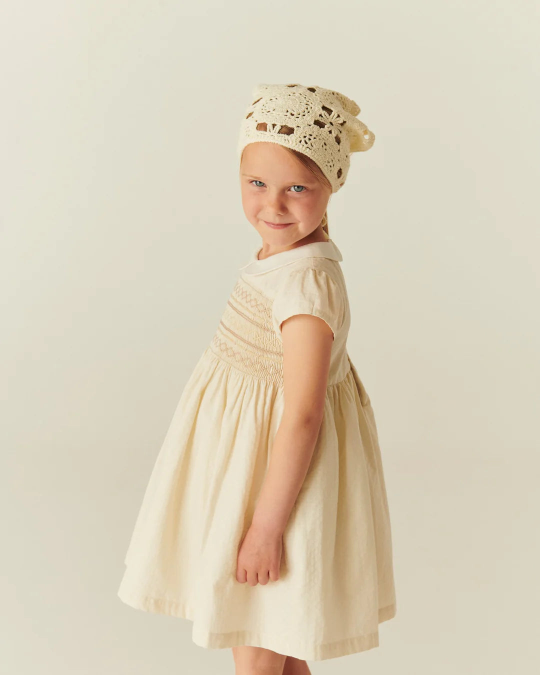 Smock Dress | Cream