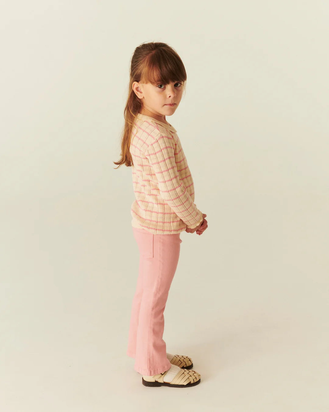 Flare Jeggings | Pink
