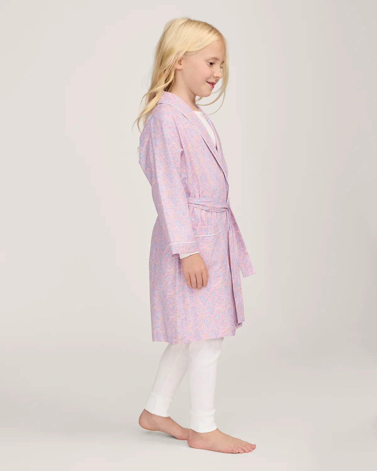 Twill Robe | Fleur Blush