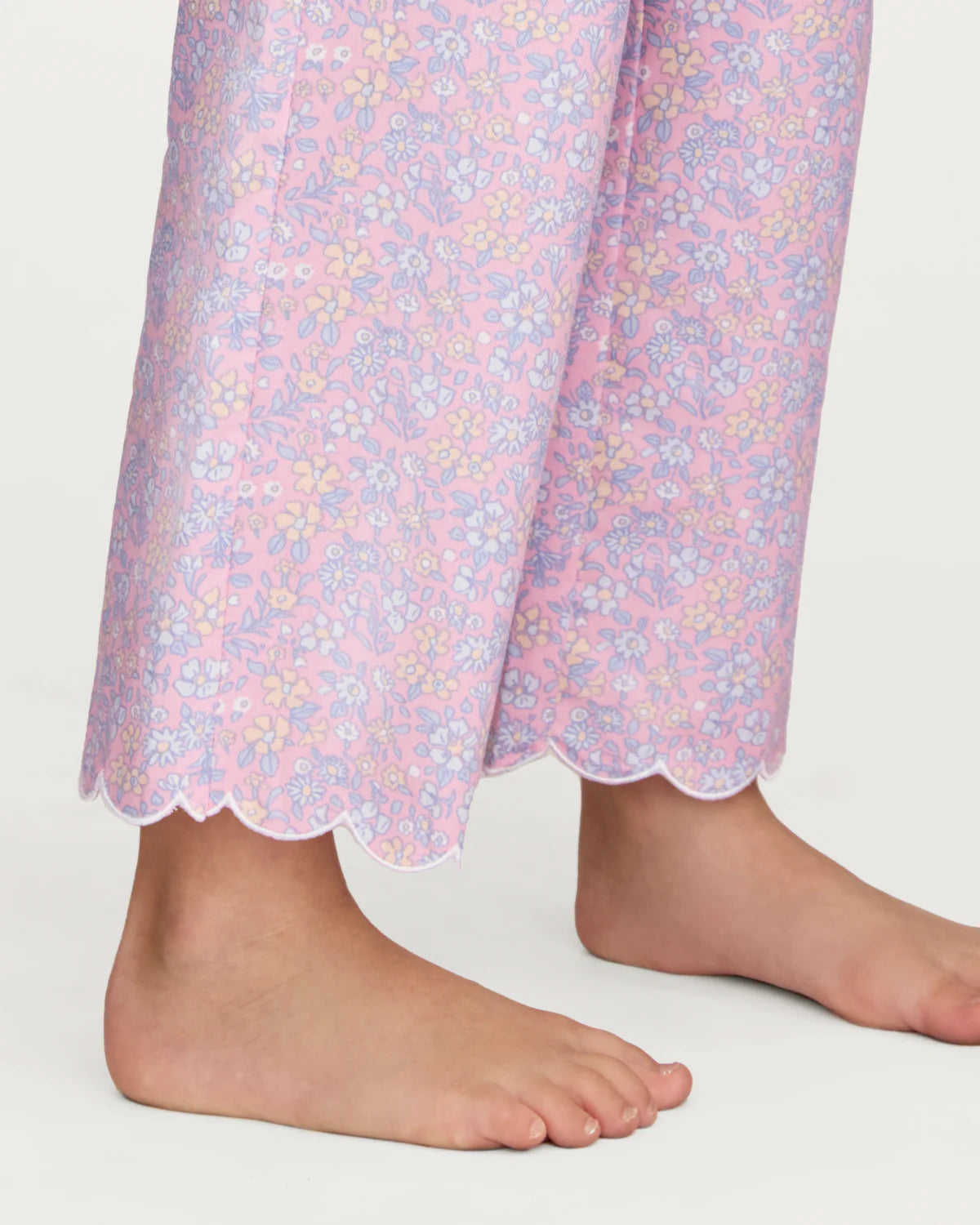 Twill Colette Pajama Set | Fleur Blush