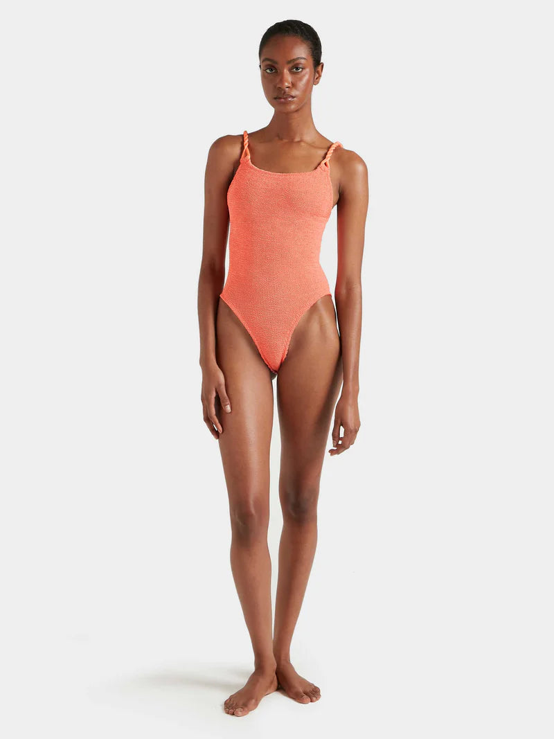 Womens Camille Swim | Metallic Coral