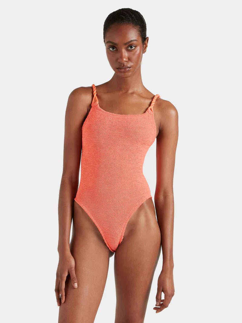 Womens Camille Swim | Metallic Coral