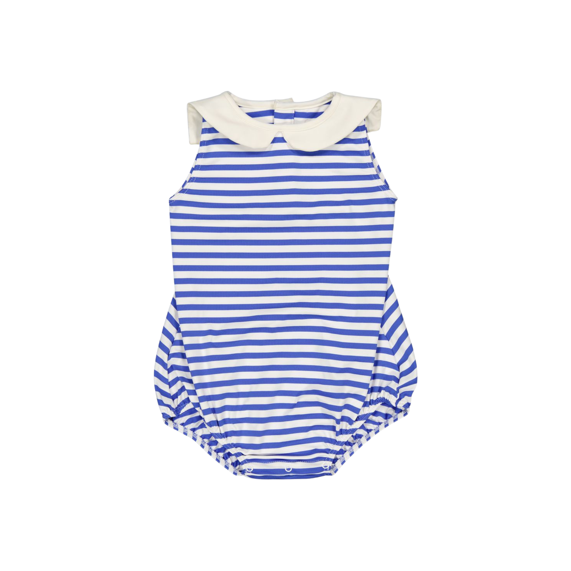 Simone One Piece | Stripe Cobal
