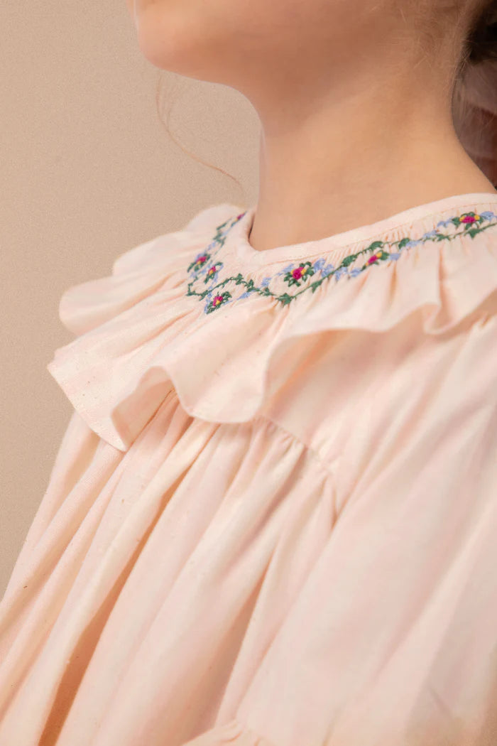 Bianca Dress | Pink Stripes