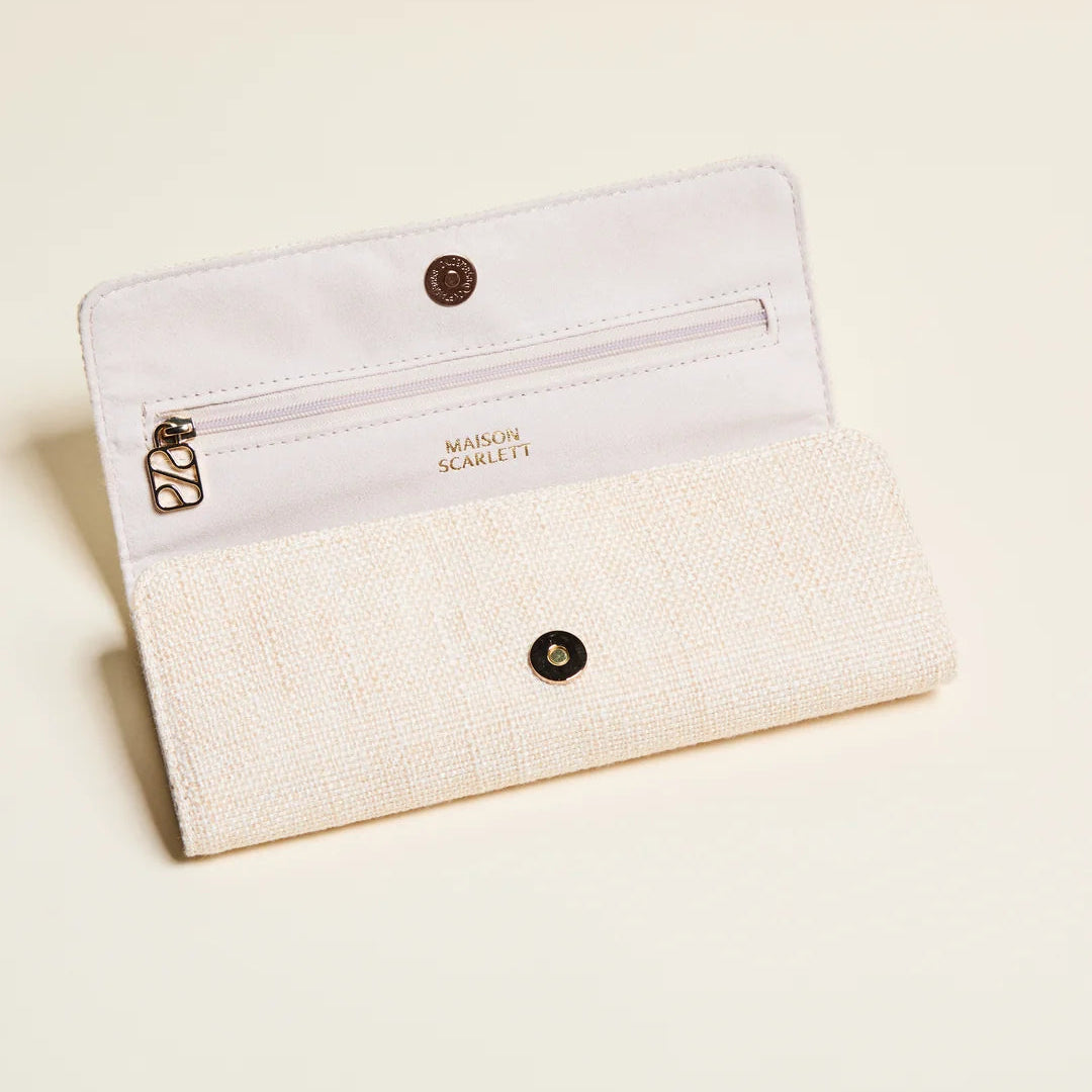 Catherine Linen Jewelry Pouch