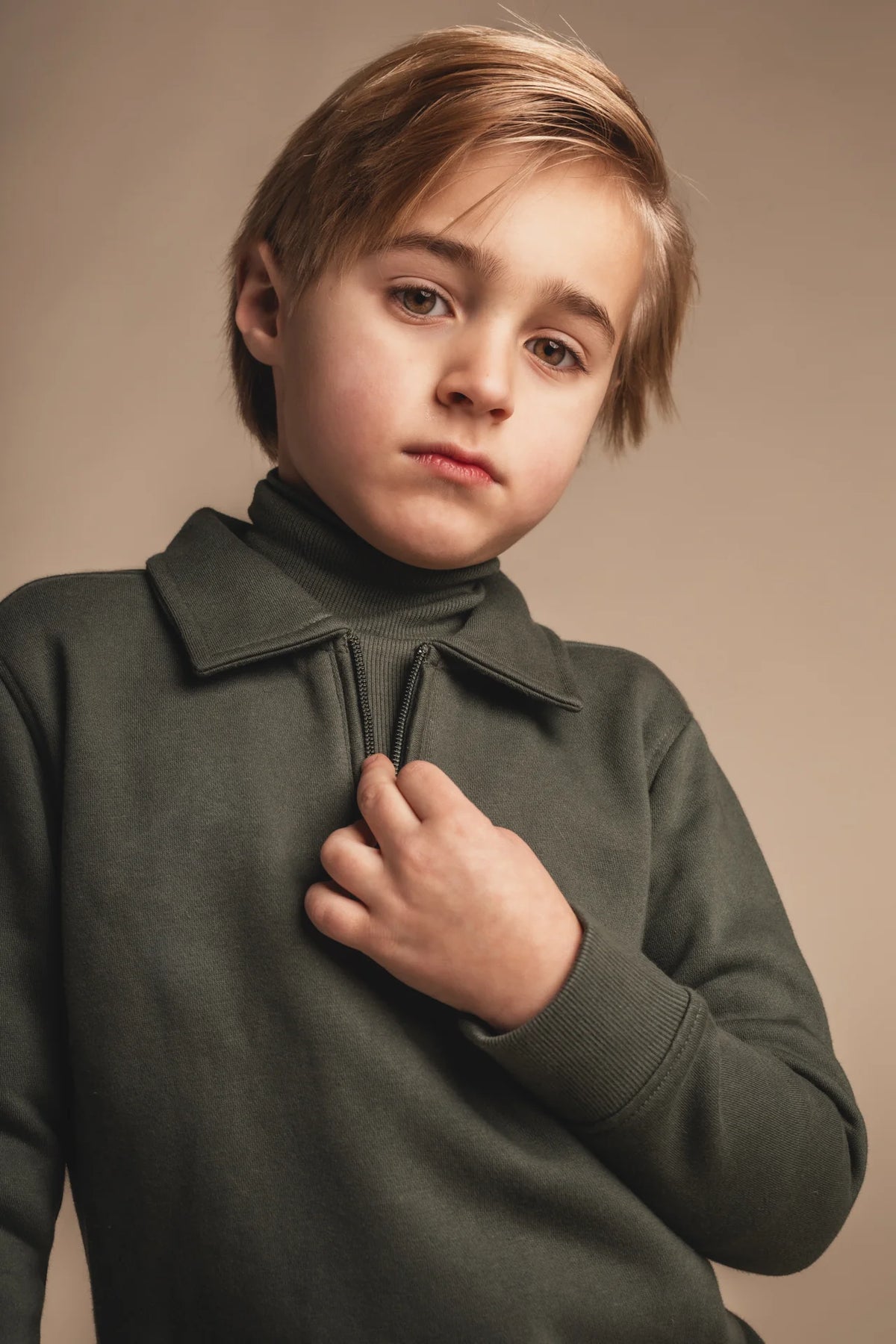 Cooper Palmer Sweater Set | Green Agave