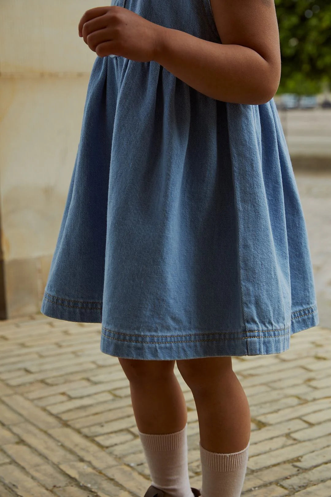 Denim Dress | Light Blue Washed