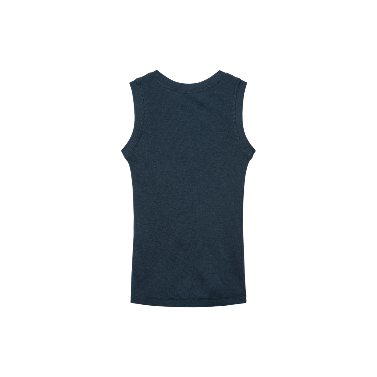 Merino Knitted Tank Top | Navy