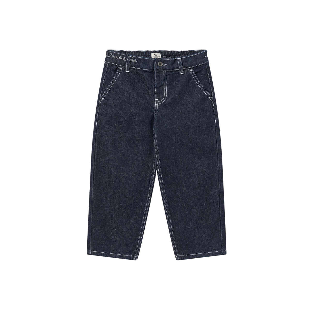 Balloon Denim Pants | Raw Denim