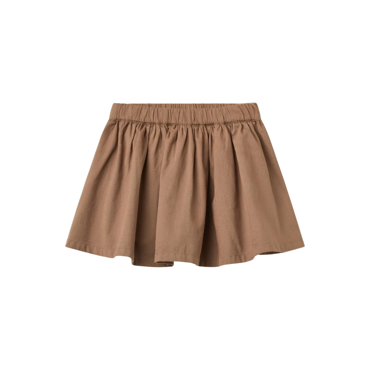 Twill Skirt | Walnut