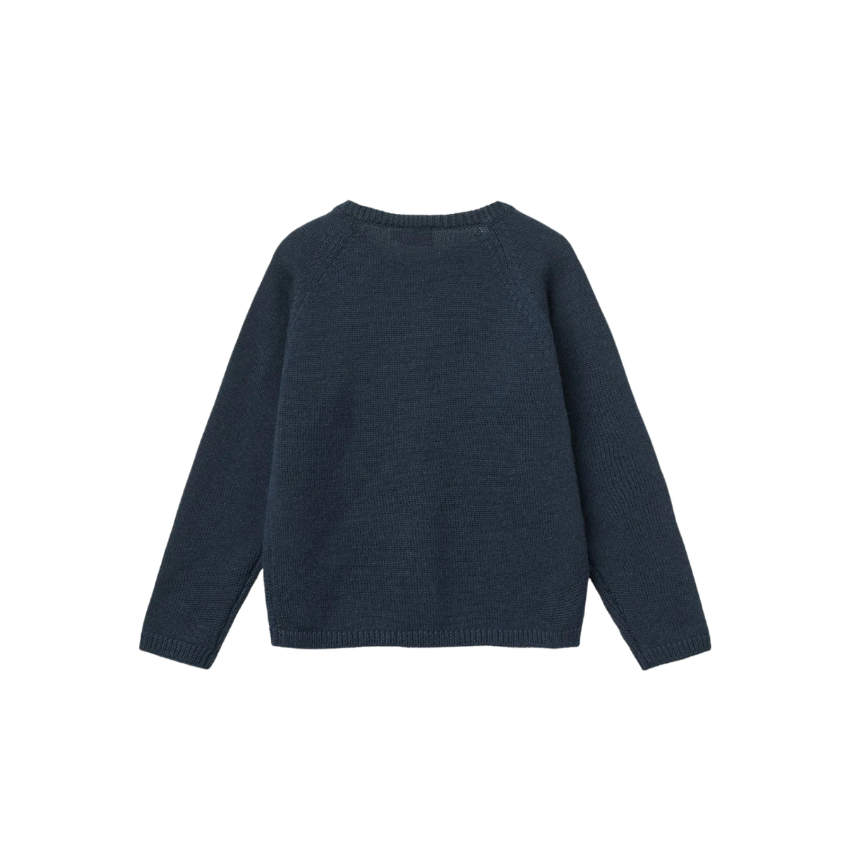 Merino Knitted Cardigan | Navy