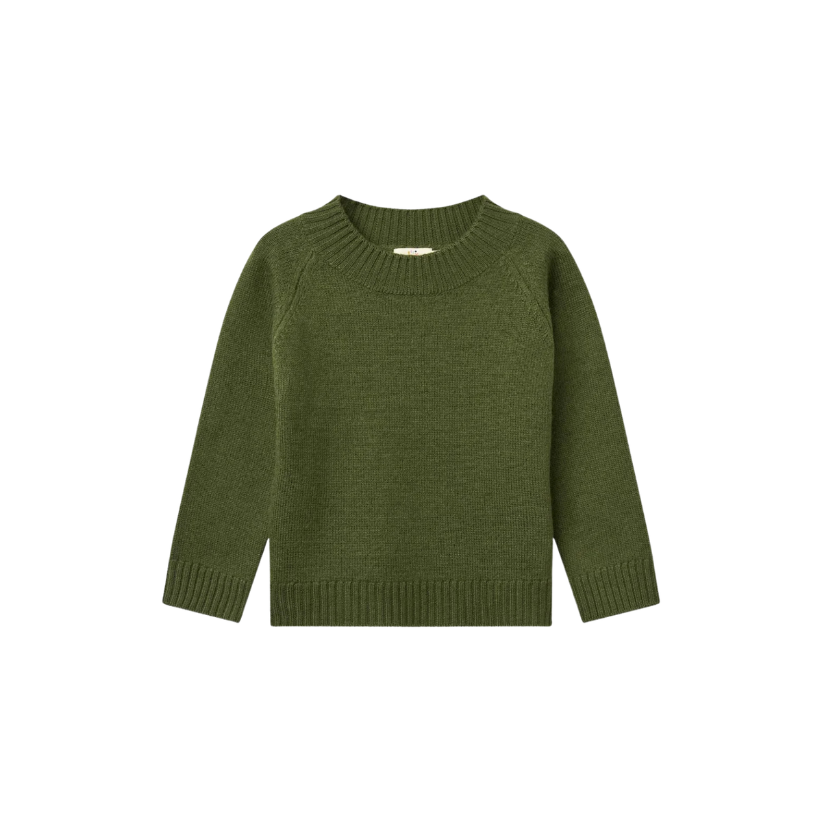 Wool Pullover | Dark Green