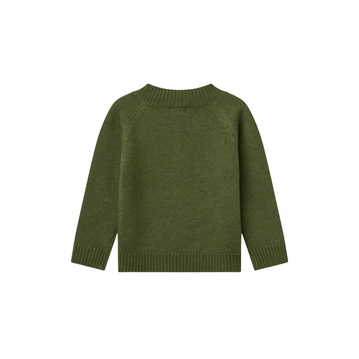 Wool Pullover | Dark Green