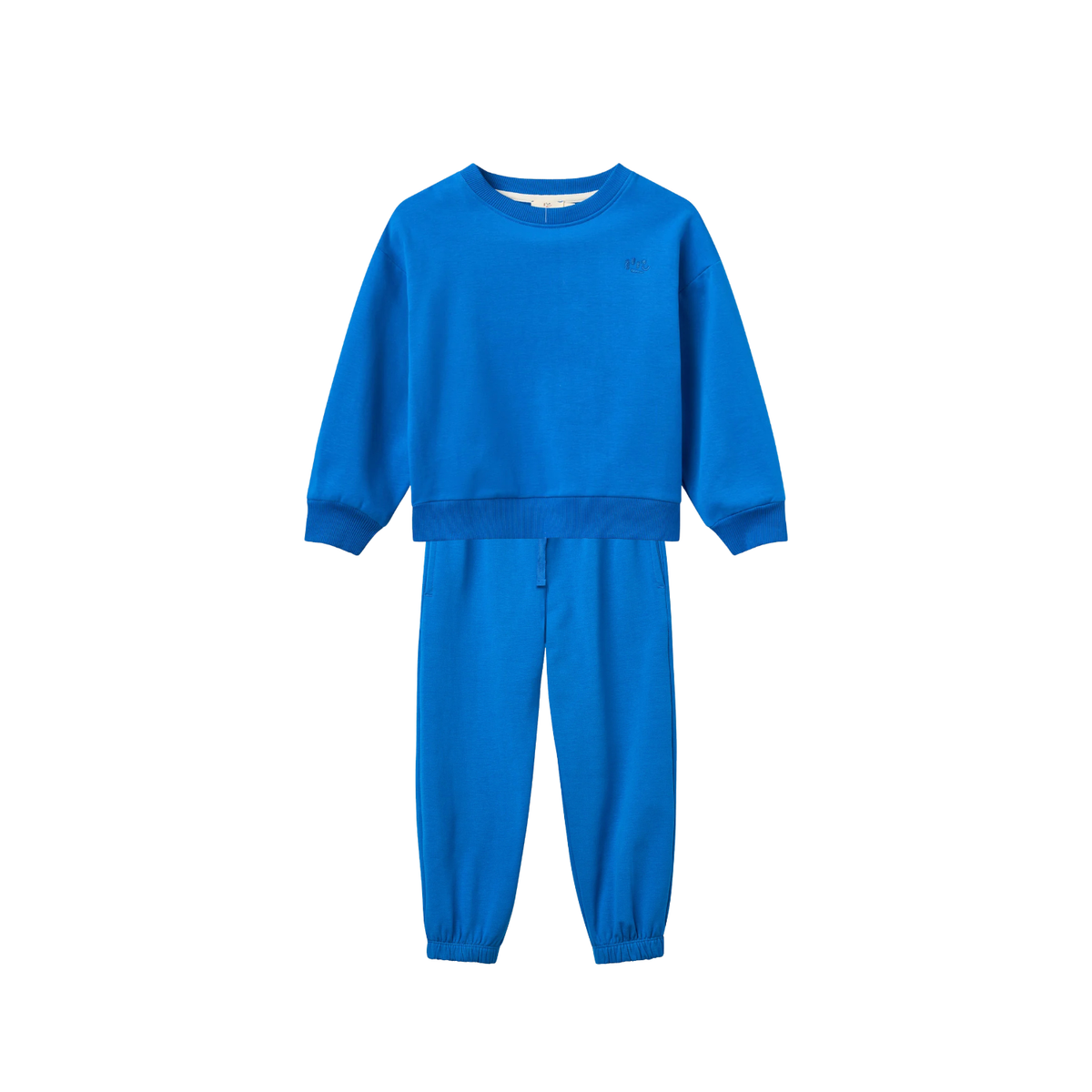 Classic Sweatshirt Set | Sharp Blue